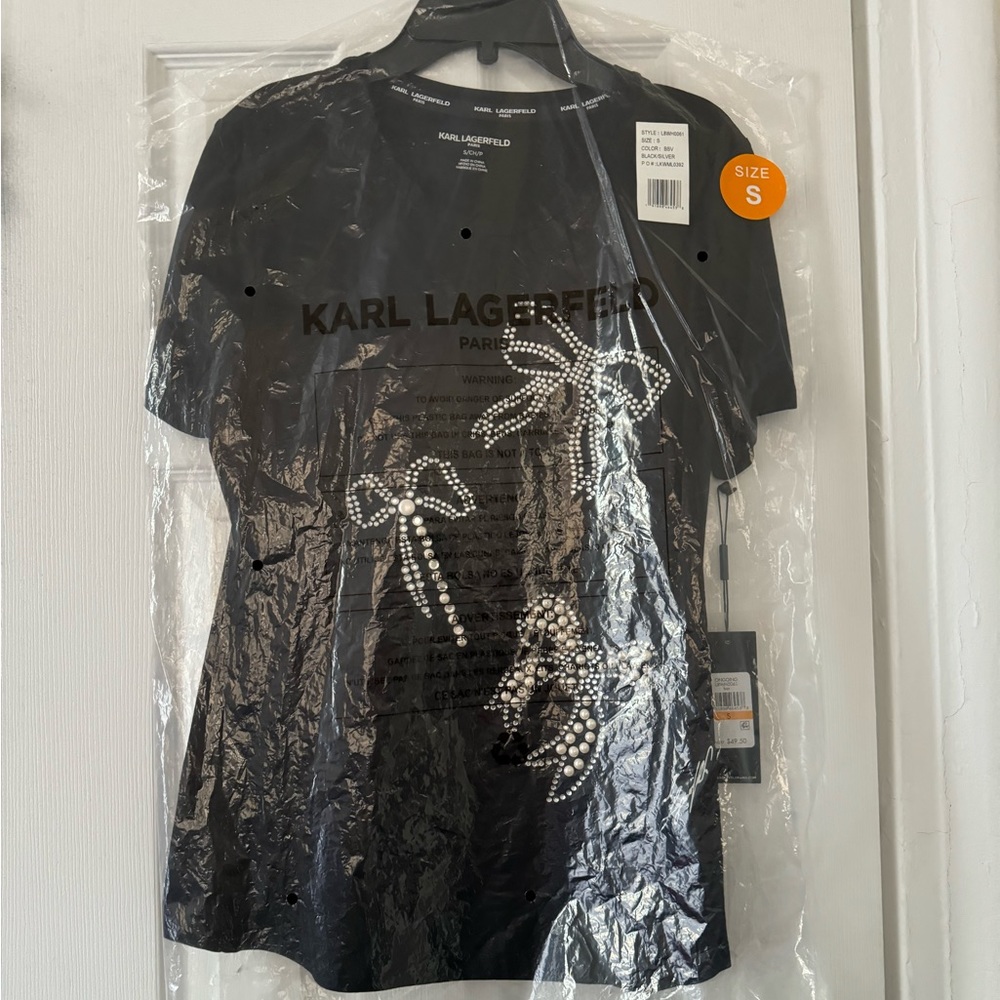 Karl Lagerfeld Paris Bow Tee